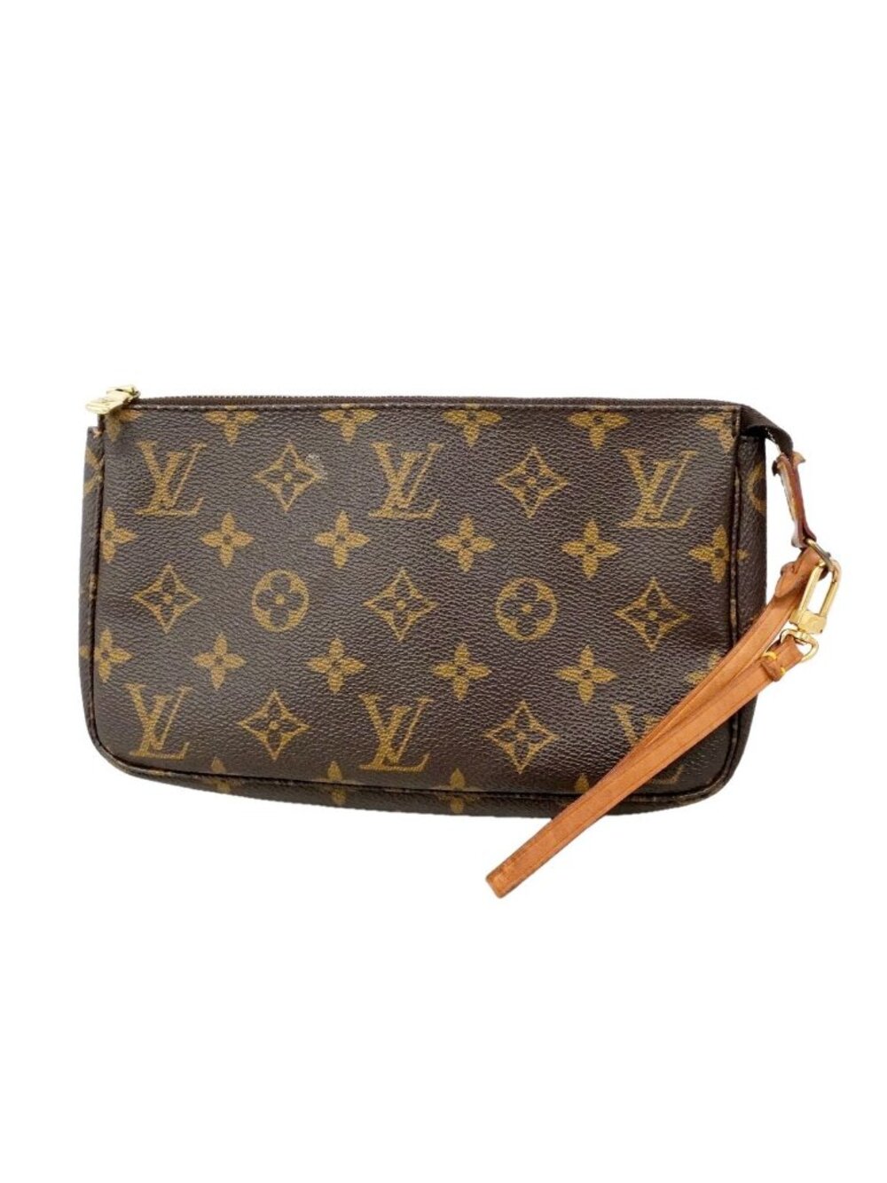 Louis Vuitton Pouch Monogram Pochette Accessoires Brown